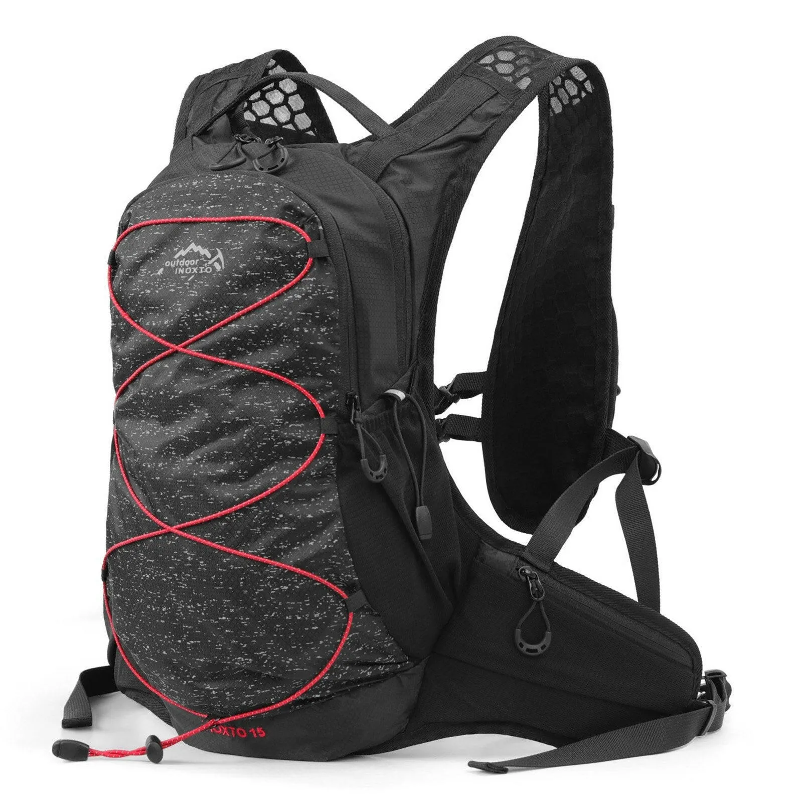 12L Outdoor Running Backpack Bicycle Backpack Sports Vest Ultralight Riding Bag Women Men Breathable Jogging Sport Backpack For Camping Hiking Cycling Sport Bag