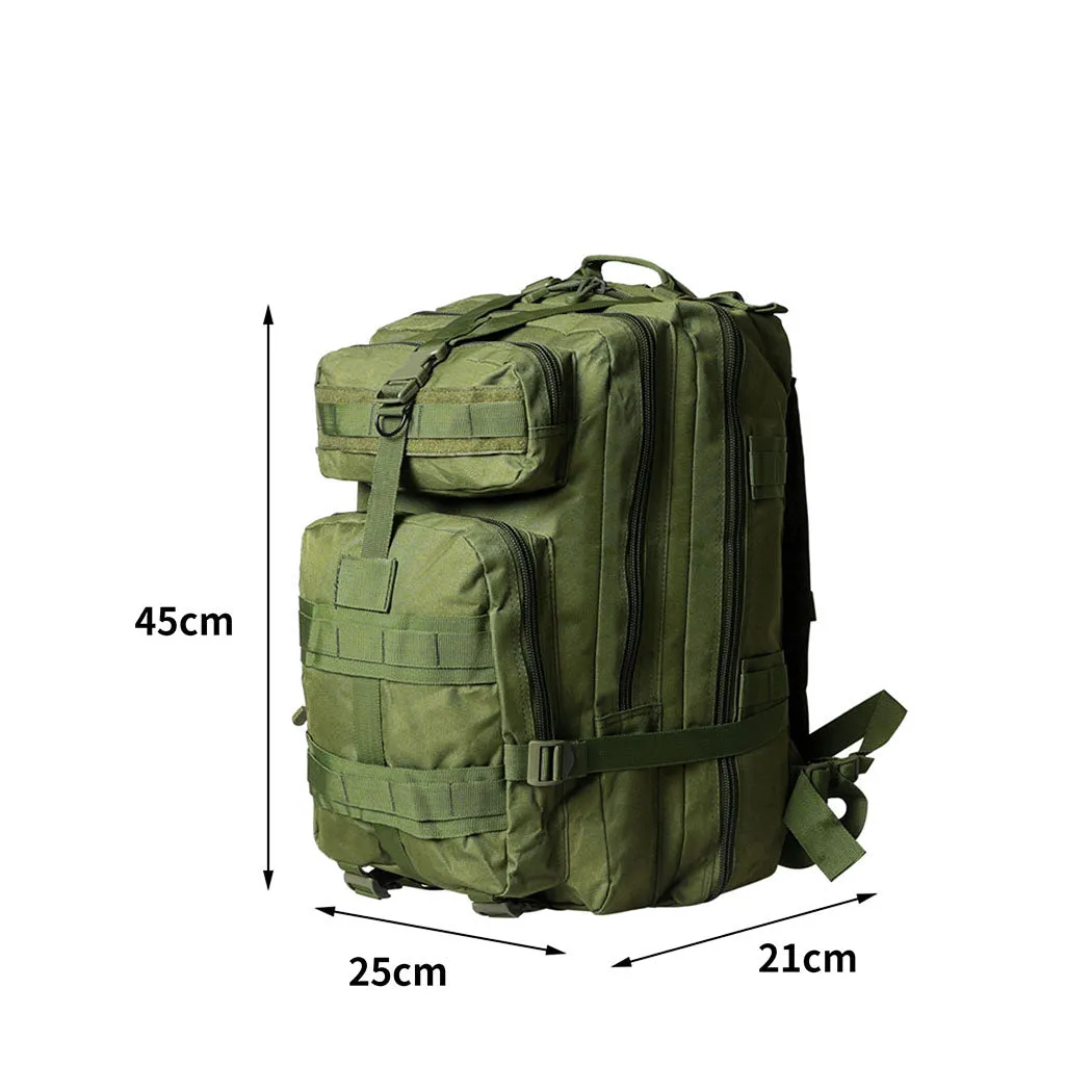 40L Military Tactical Backpack Hiking Camping Rucksack Outdoor Trekking Army Bag