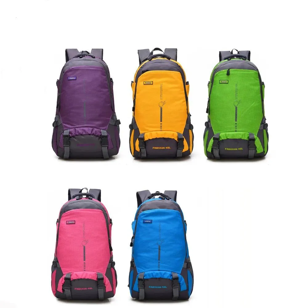 45L Euro Outdoor Waterproof Climbing Camping Trekking Backpack