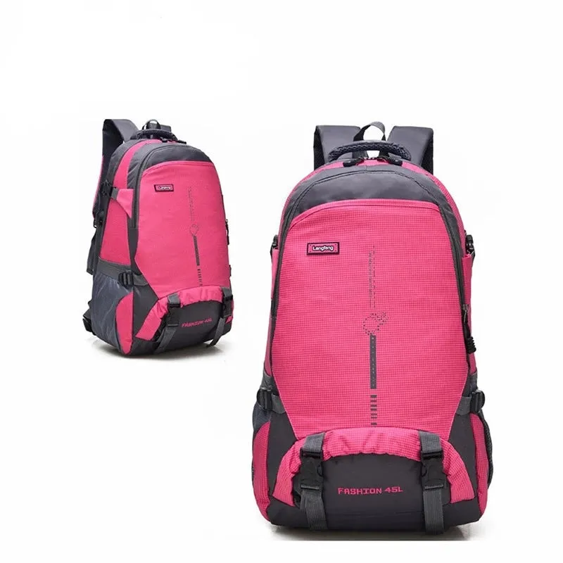 45L Euro Outdoor Waterproof Climbing Camping Trekking Backpack