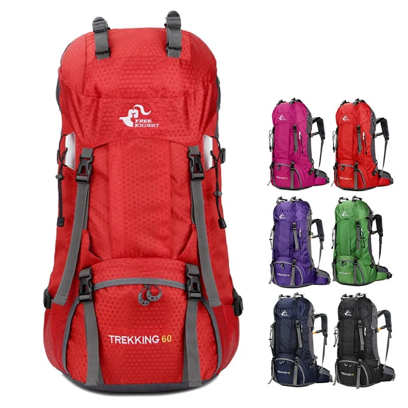 60L High Capacity Camping Hiking Backpack