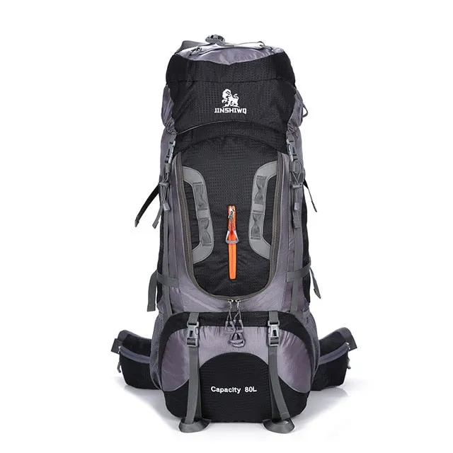 80L Large Capacity Camping Outdoor Trekking Hiking Rucksack