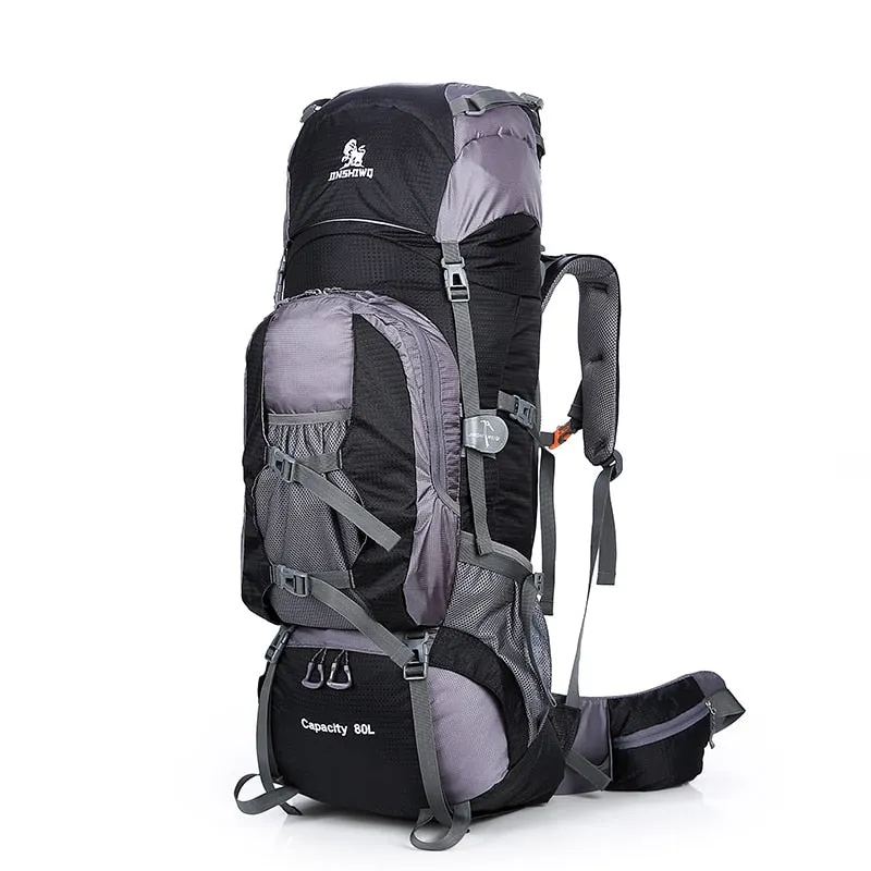 80L Large Capacity Camping Outdoor Trekking Hiking Rucksack