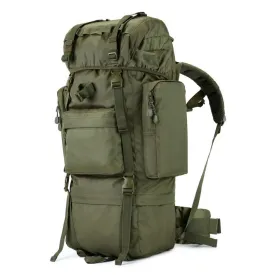 80L Outdoor Mountaineering Large Capacity Nylon "U" Internal Frame Camping Hiking Rucksack