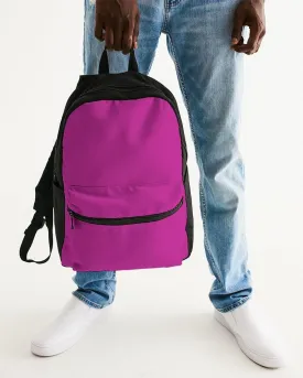 Bright Magenta Purple Canvas Backpack | Bright Pure Magenta Purple | C25M100Y0K0