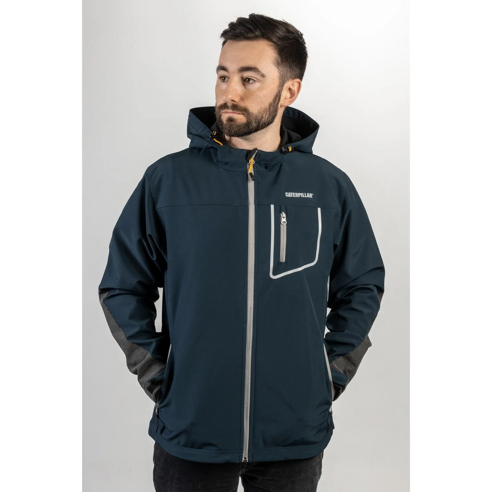 Capstone Hooded Soft Shell Jacket 3XL Navy