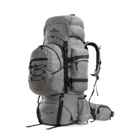 Colonel Pro Metal Frame Rucksack   Detachable Bag & Rain Cover - 105 Litres - Grey