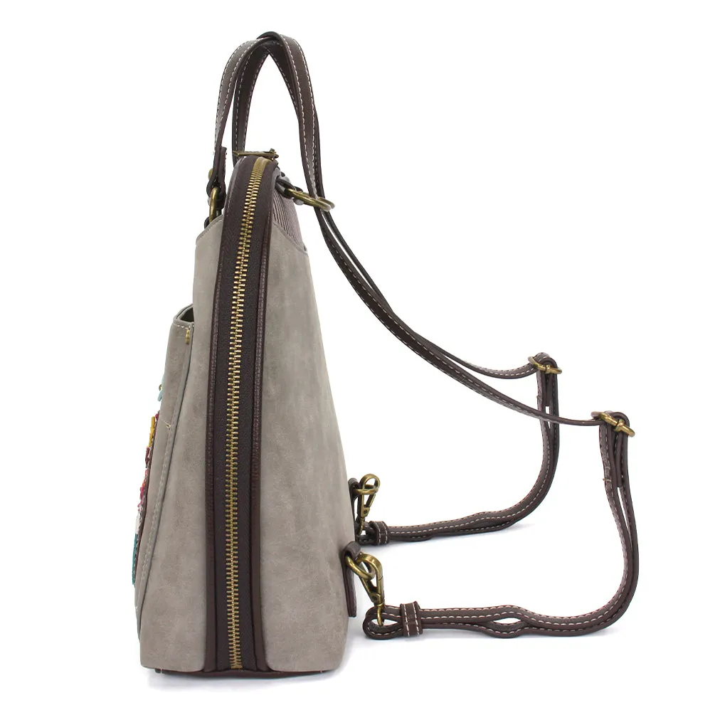 Convertible Backpack Purse - Bicycle