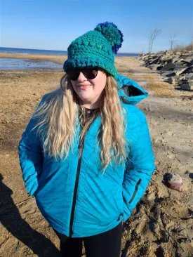 Dazzle Plus Size Insulated Jacket | 21-2201 | Teal