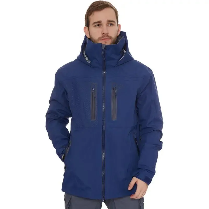 FHM Guard Rain Jacket 20000 mm Blue