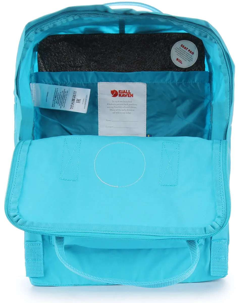 Fjallraven Kanken Backpack In Turquoise