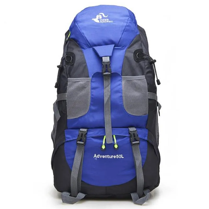 Free Knight 50L Large Waterproof Climbing Hiking Mountaineering Backpack