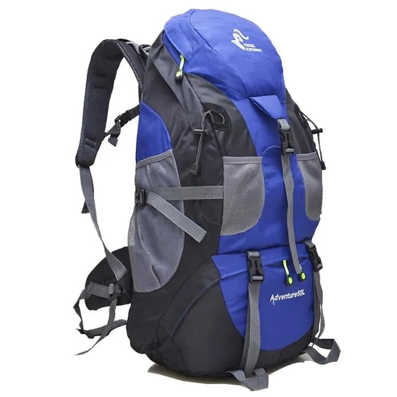 Free Knight 50L Large Waterproof Climbing Hiking Mountaineering Backpack