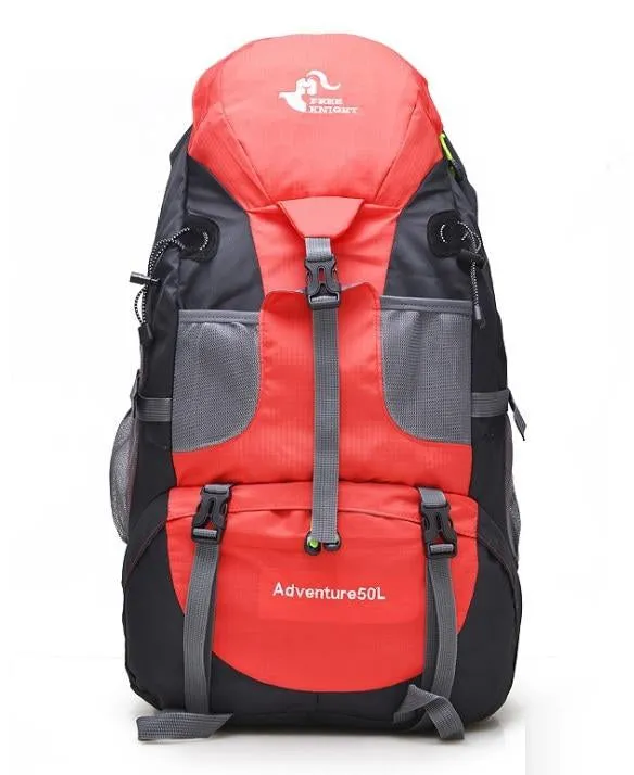 Free Knight 50L Large Waterproof Climbing Hiking Mountaineering Backpack