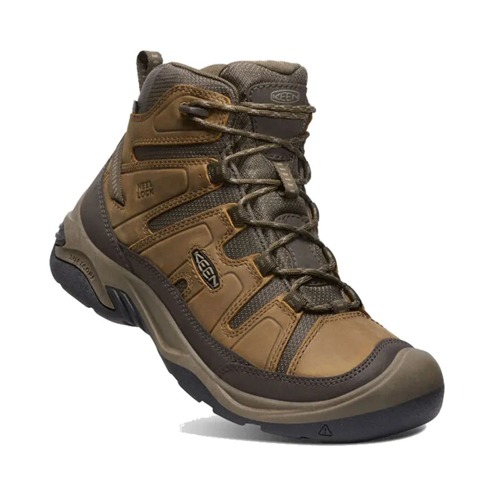 KEEN CIRCADIA MID WATERPROOF BISON - MENS