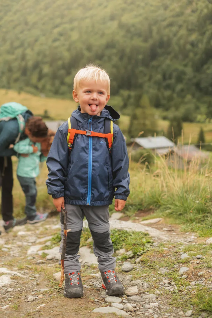 Kid's Walking Boots Mid Waterproof - Grey