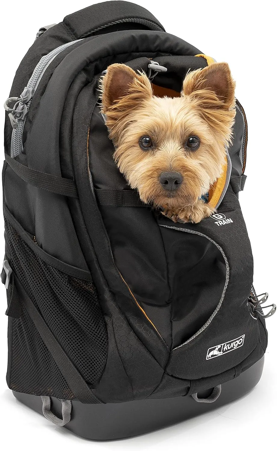 Kurgo G-Train K9 Pack, Carrier Backpack for Small Dogs and Cats