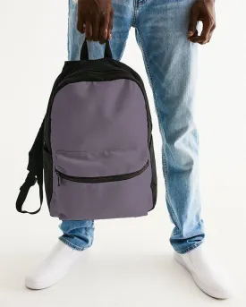 Medium Dark Purple Gray Canvas Backpack | Medium Dark Pale Pastel Purple Gray | C15M30Y0K60