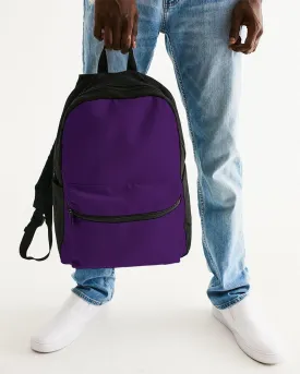 Medium Dark Violet Canvas Backpack | Medium Dark Pure Violet | C75M100Y0K60