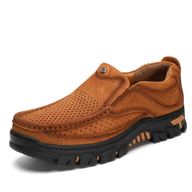 Men’s Geniune Leather Hiking Shoes | 32378