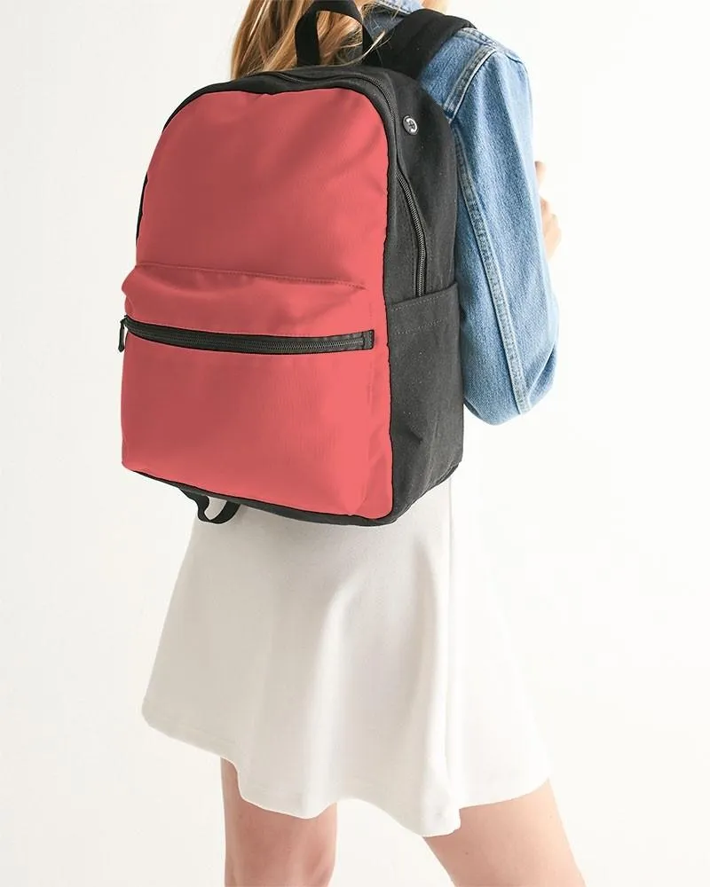 Midtone Red Canvas Backpack | C0M80Y60K0