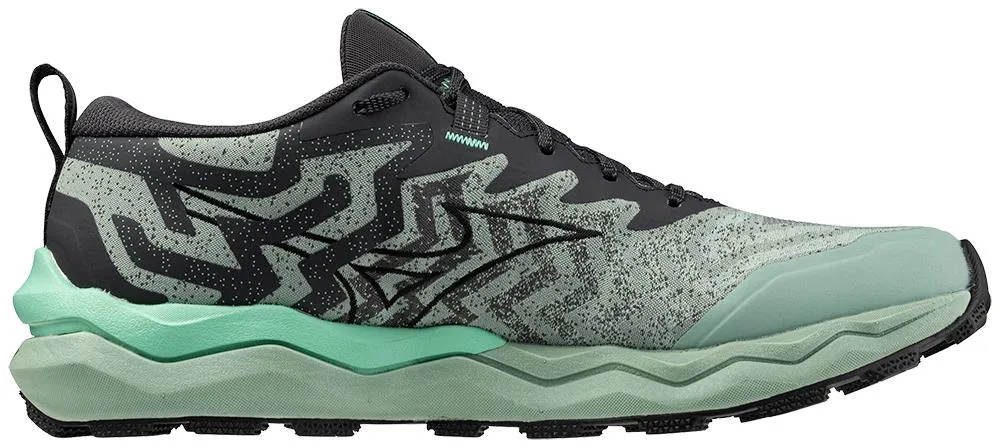 Mizuno Men's Wave Daichi 8 - Greyed Jade/Black Oyster