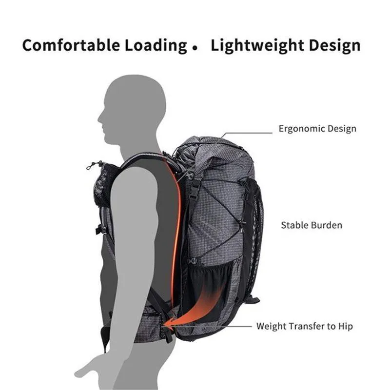 Multifunctional Mountain Bag with Rain Cover