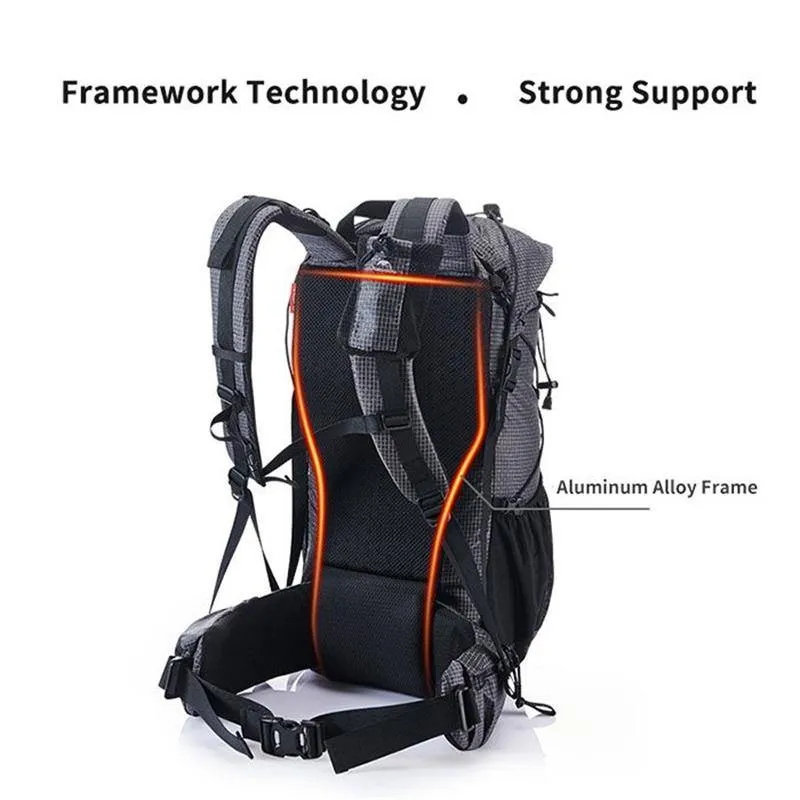 Multifunctional Mountain Bag with Rain Cover