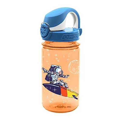 Nalgene Sustain Tritan Kids On The Fly Plastic Water Bottle, Reusable and Durable 12oz