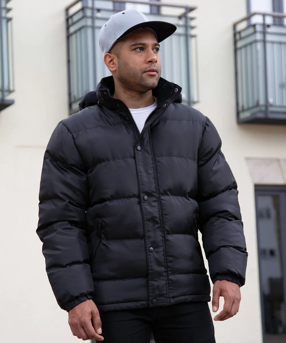 Navy - Core Nova Lux padded jacket