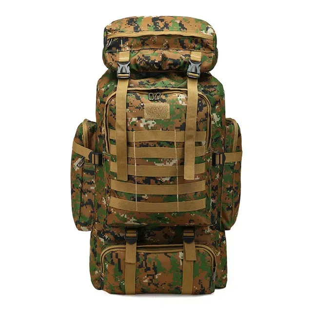 Outdoor Camouflage Backpack Men Large Capacity Waterproof Outdoor Military Backpack Travel Backpack for Men Hiking Bag