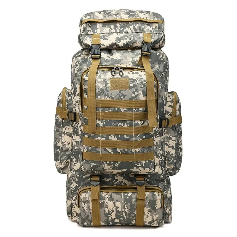 Outdoor Camouflage Backpack Men Large Capacity Waterproof Outdoor Military Backpack Travel Backpack for Men Hiking Bag