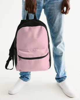 Pale Pastel Cool Pink Canvas Backpack | Bright Pale Pastel Cool Pink | C0M30Y8K0