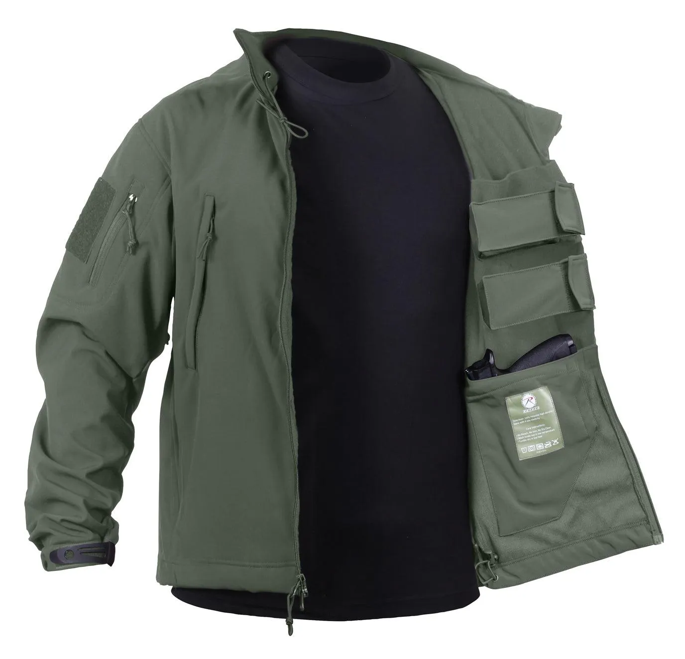 Rothco Mens Concealed Carry Soft Shell Jacket