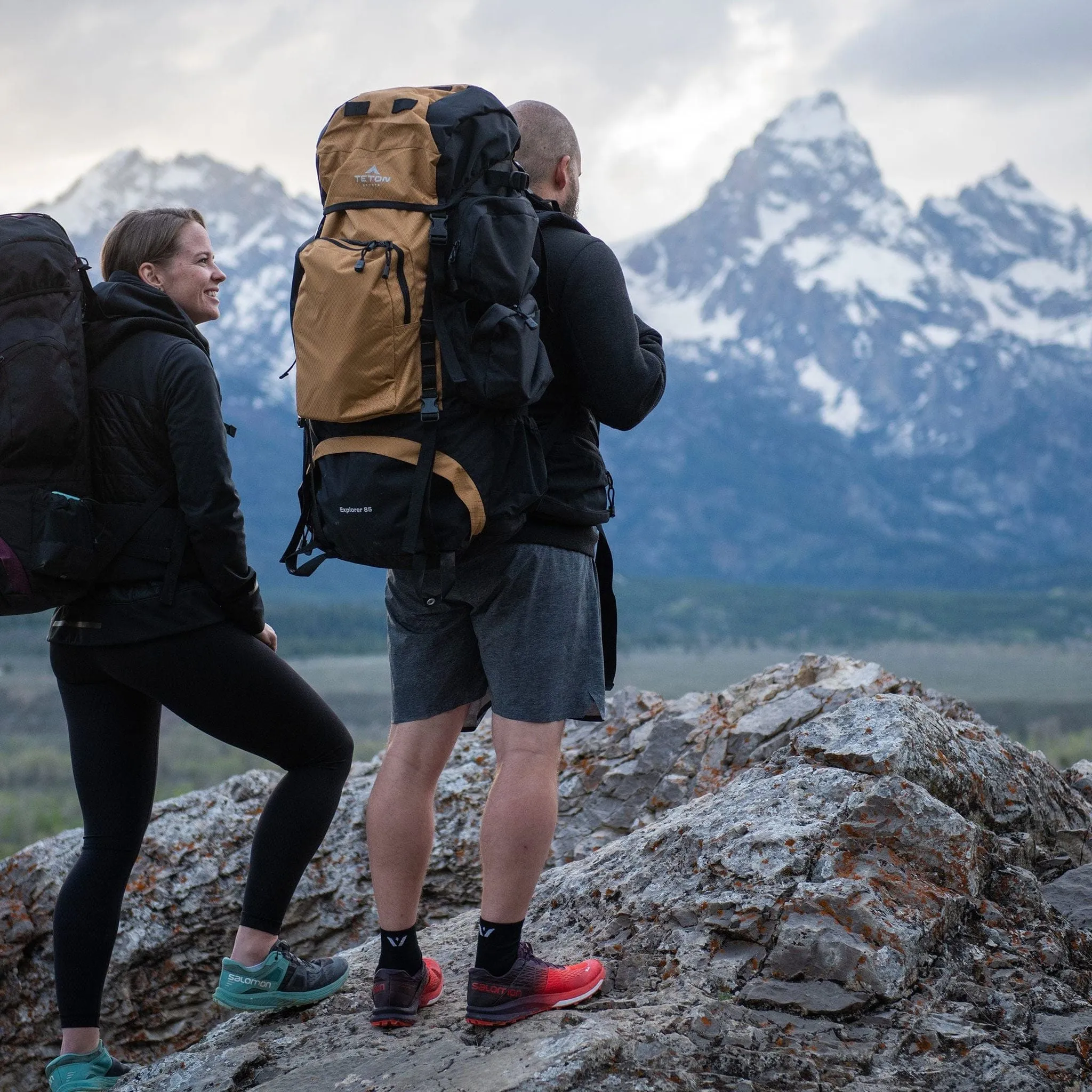 Teton Sports Explorer 85l Backpack in Buck Brown