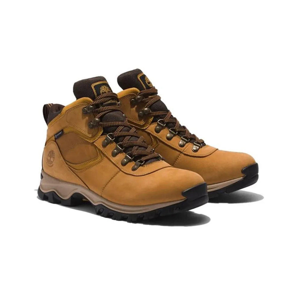 TIMBERLAND MT. MADDSEN MID LEATHER WATERPROOF WHEAT - MENS