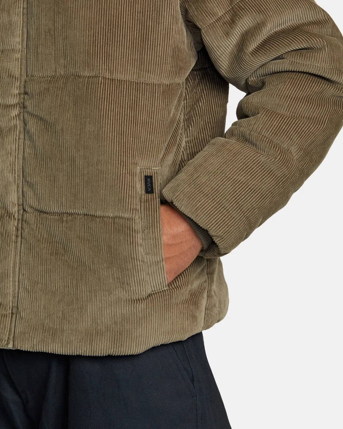 Townes Quilted Jacket - Mushroom