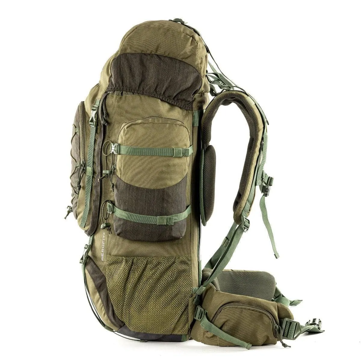 Walker Pro Trekking and Hiking Rucksack - 80 Litre - Olive Green