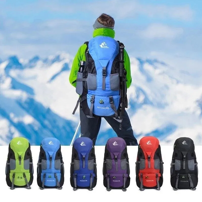 Waterproof Trekking Backpack Outdoor Cycling Hiking 50L