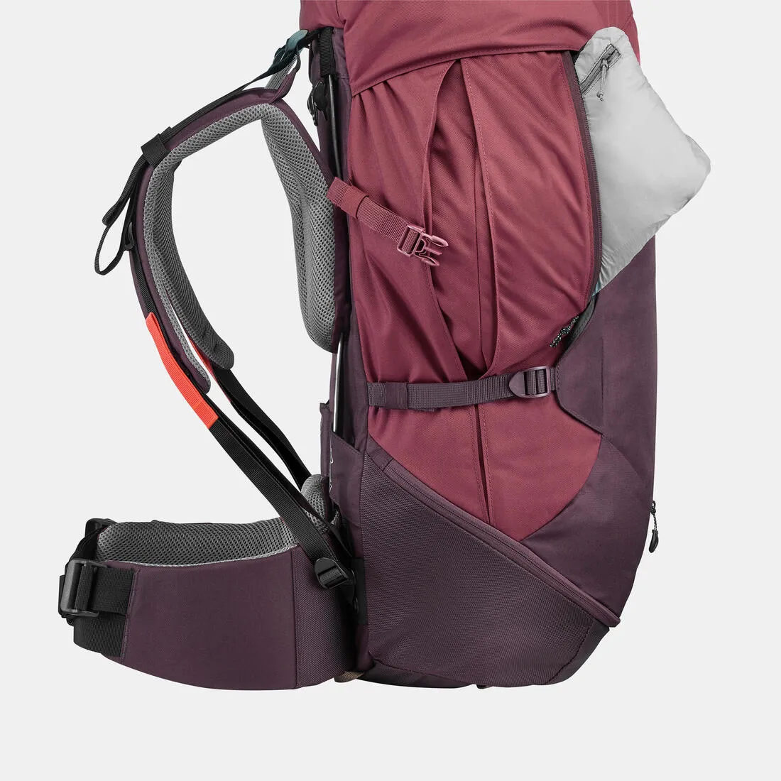 Women's Trekking Backpack 50 L MT100 EASYFIT