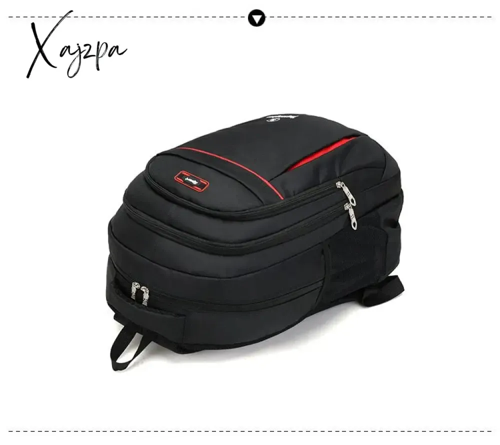 Xajzpa - High Capacity Backpack Men Backpack Oxford Male Travel Bag Backpacks Fashion Men and Women Designer Student Bag Laptop Bag